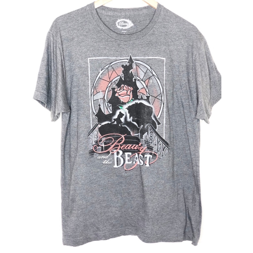 Beauty and The Beast Graphic Tee Size Large